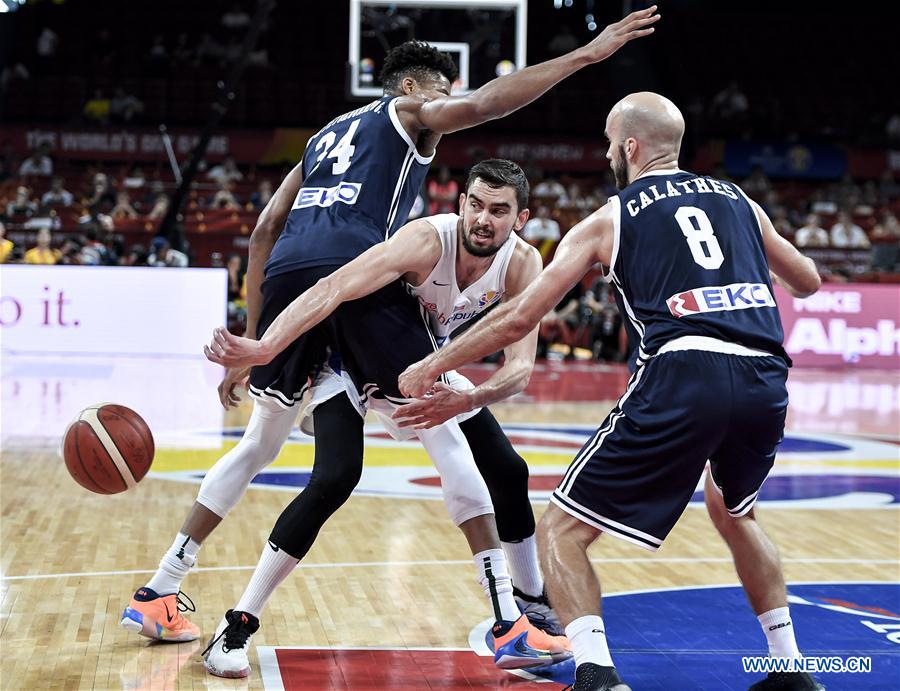 (SP)CHINA-SHENZHEN-BASKETBALL-FIBA WORLD CUP-GROUP K-CZE VS GRE(CN)