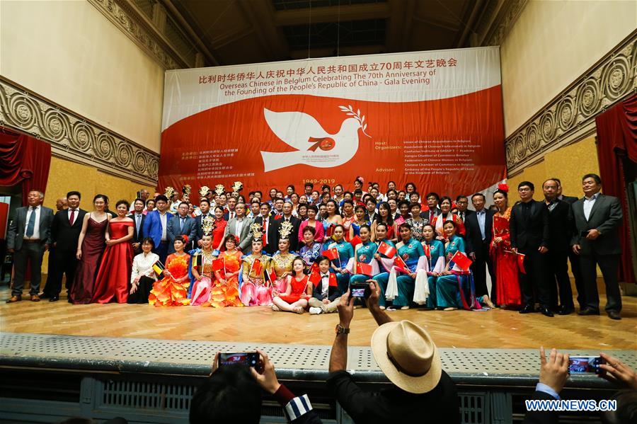 BELGIUM-BRUSSELS-OVERSEAS CHINESE-FOUNDING-PRC-GALA