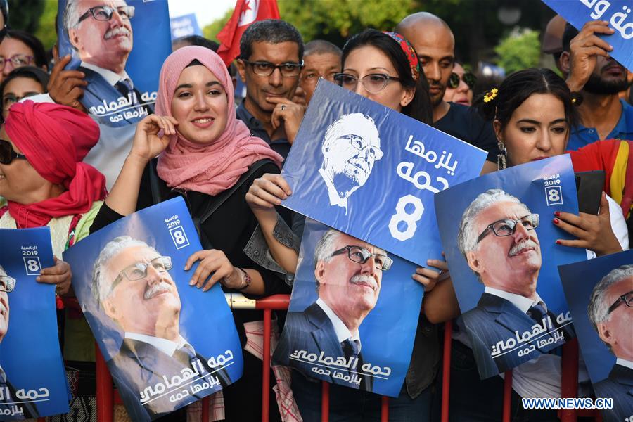 TUNISIA-TUNIS-PRESIDENTIAL ELECTION-CAMPAIGN