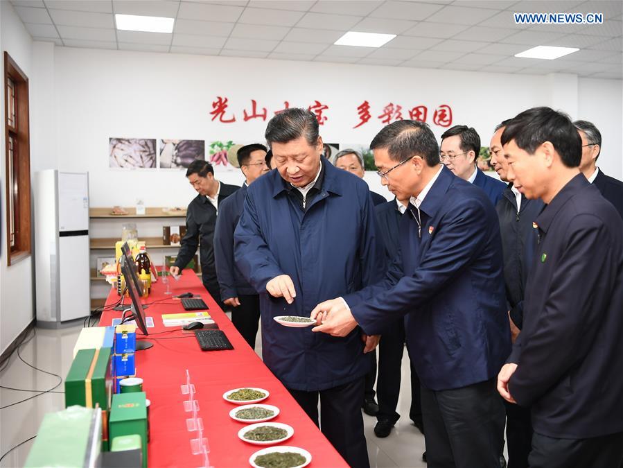 CHINA-HENAN-XI JINPING-POVERTY ALLEVIATION-INSPECTION (CN)