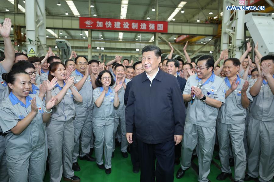 CHINA-HENAN-ZHENGZHOU-XI JINPING-INSPECTION (CN)