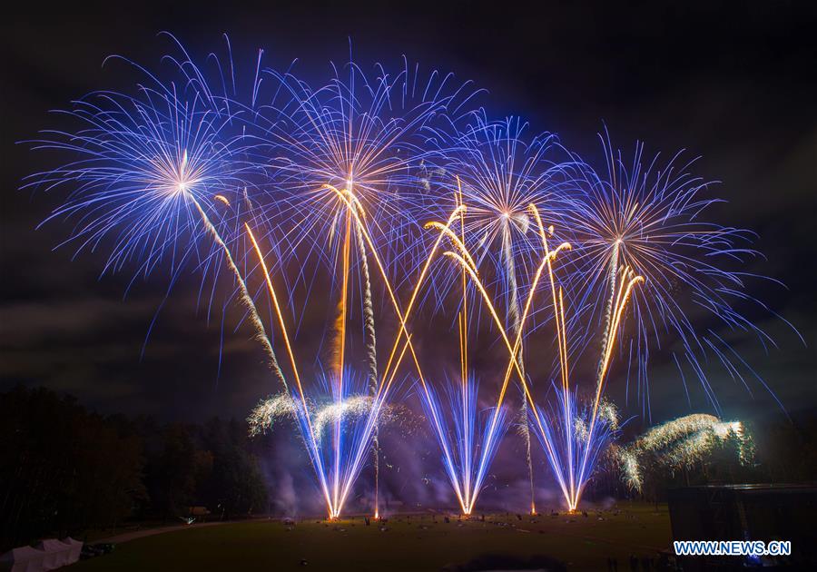 LITHUANIA-VILNIUS-INTERNATIONAL FIREWORKS SHOW