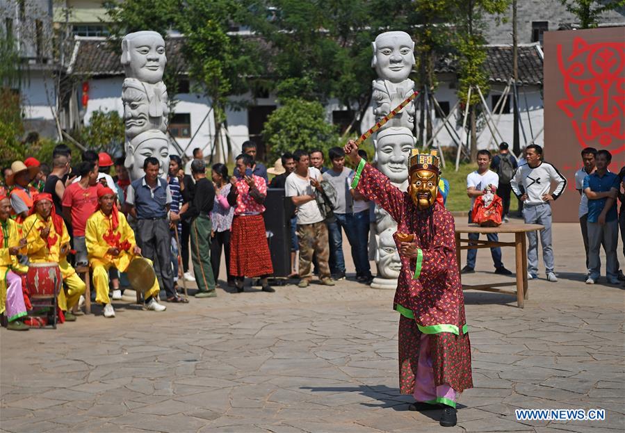 CHINA-JIANGXI-NANFENG-MASK DANCE (CN)