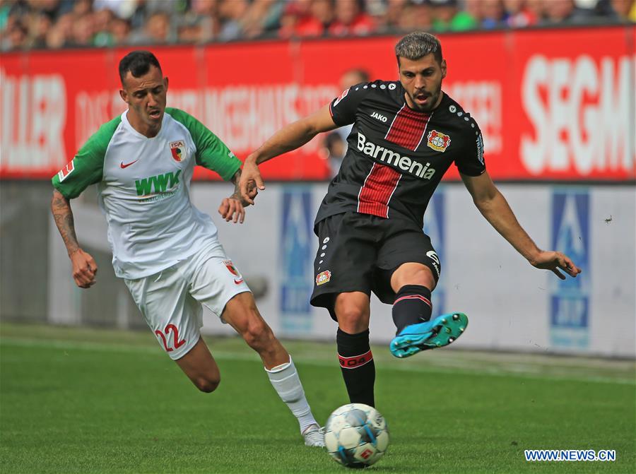 (SP)GERMANY-AUGSBURG-SOCCER-BUNDESLIGA-FC AUGSBURG VS BAYER 04 LEVERKUSEN