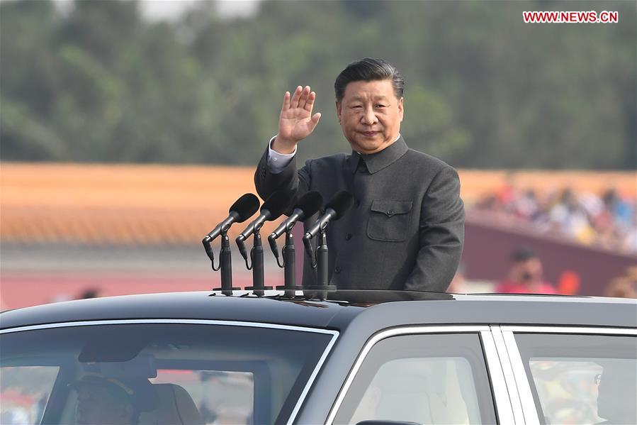 (PRC70Years)CHINA-BEIJING-NATIONAL DAY-XI JINPING (CN)