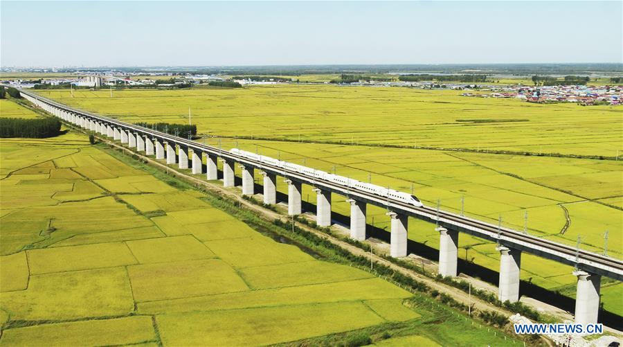 CHINA-HARVEST-AERIAL VIEW (CN)