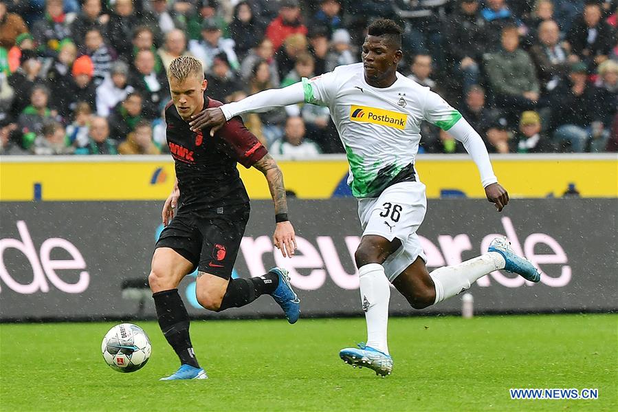 (SP)GERMANY-MONCHENGLADBACH-SOCCER-BUNDESLIGA-MONCHENGLADBACH VS AUGSBURG