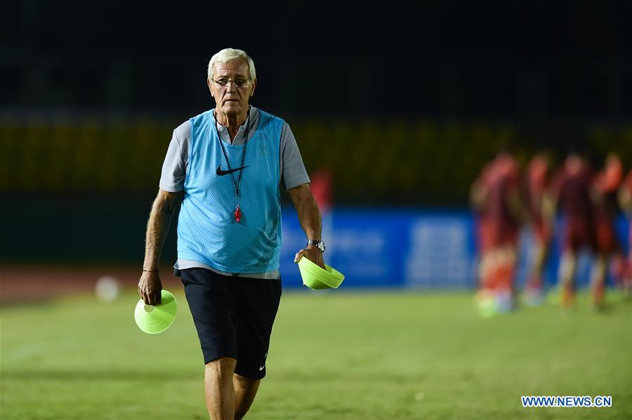 (SP)PHILIPPINES-BACOLOD-SOCCER-WORLD CUP QUALIFICATION-TRAINING SESSION