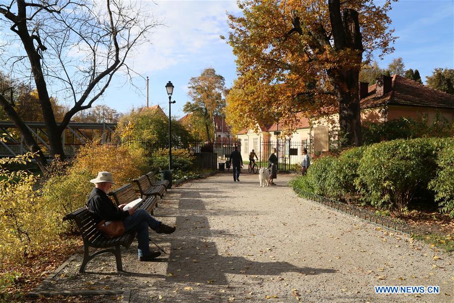 LITHUANIAN-VILNIUS-AUTUMN SCENERY