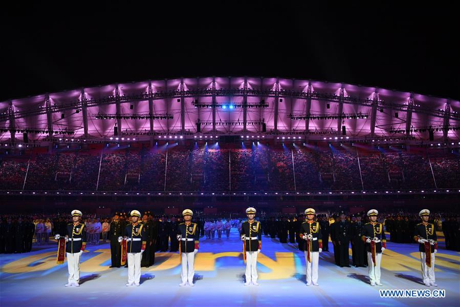 (SP)CHINA-WUHAN-7TH MILITARY WORLD GAMES-OPENING CEREMONY