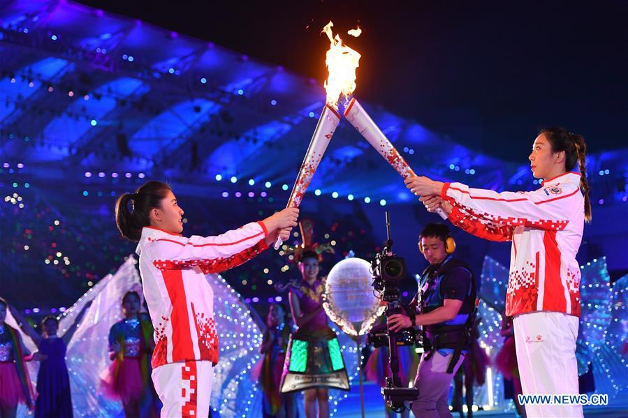 (SP)CHINA-WUHAN-7TH MILITARY WORLD GAMES-OPENING CEREMONY