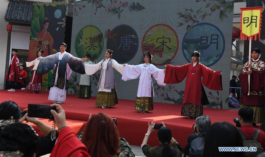 CHINA-JIANGSU-XUZHOU-TOURISM-HANFU CULTURE