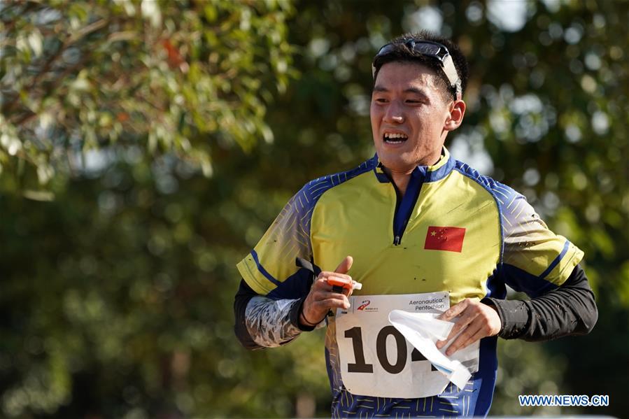 (SP)CHINA-WUHAN-7TH MILITARY WORLD GAMES-AERONAUTICAL PENTATHLON(CN)