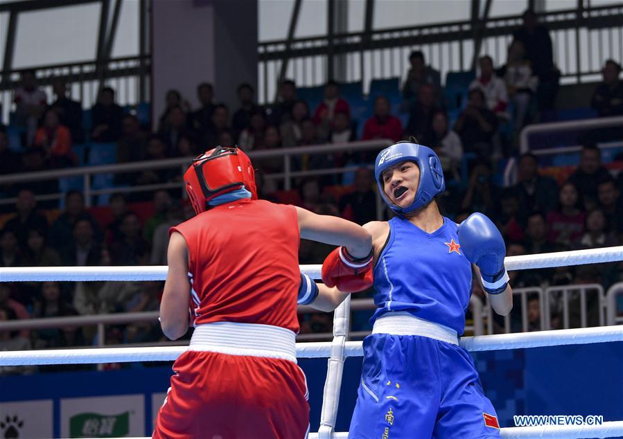 (SP)CHINA-WUHAN-7TH MILITARY WORLD GAMES-BOXING