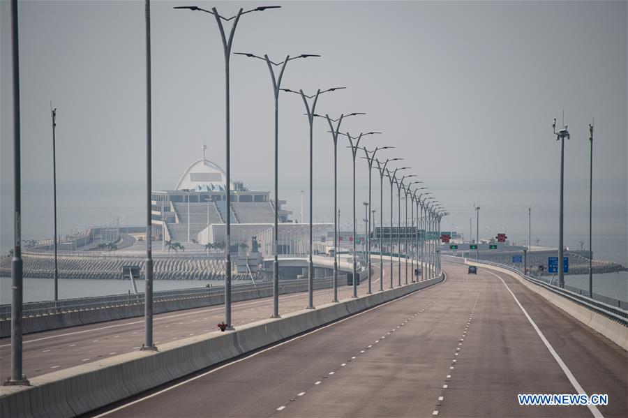 CHINA-HONG KONG-ZHUHAI-MACAO BRIDGE-ONE-YEAR ANNIVERSARY (CN)