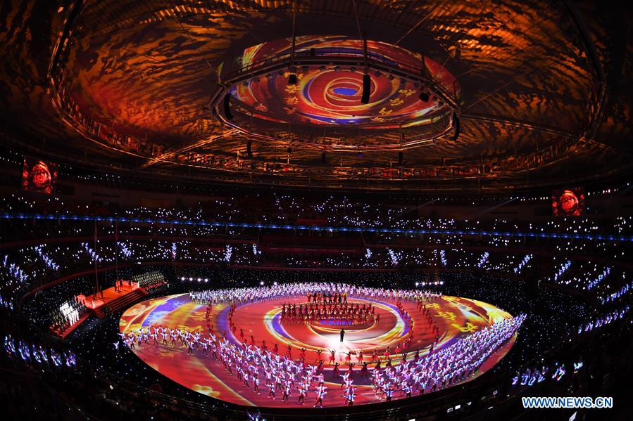 (SP)CHINA-WUHAN-7TH MILITARY WORLD GAMES-CLOSING CEREMONY