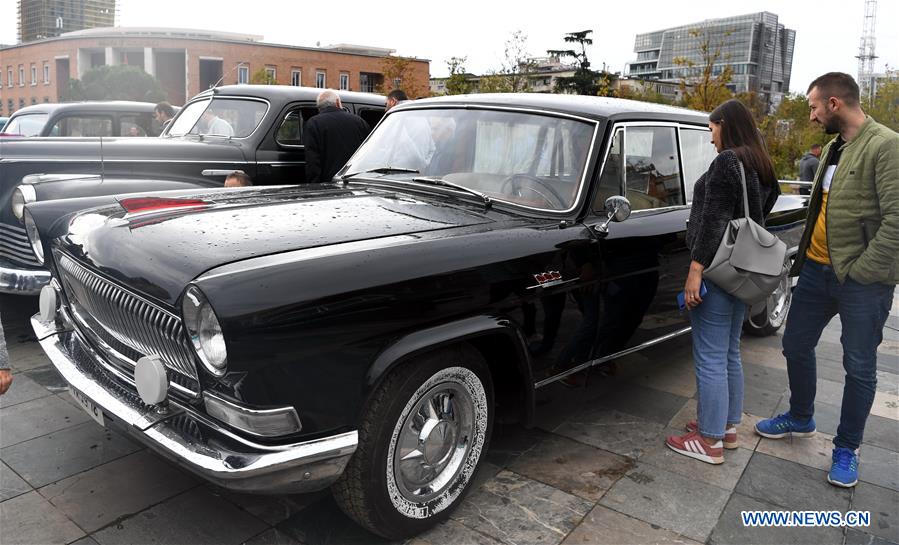 ALBANIA-TIRANA-CLASSIC VEHICLE SHOW