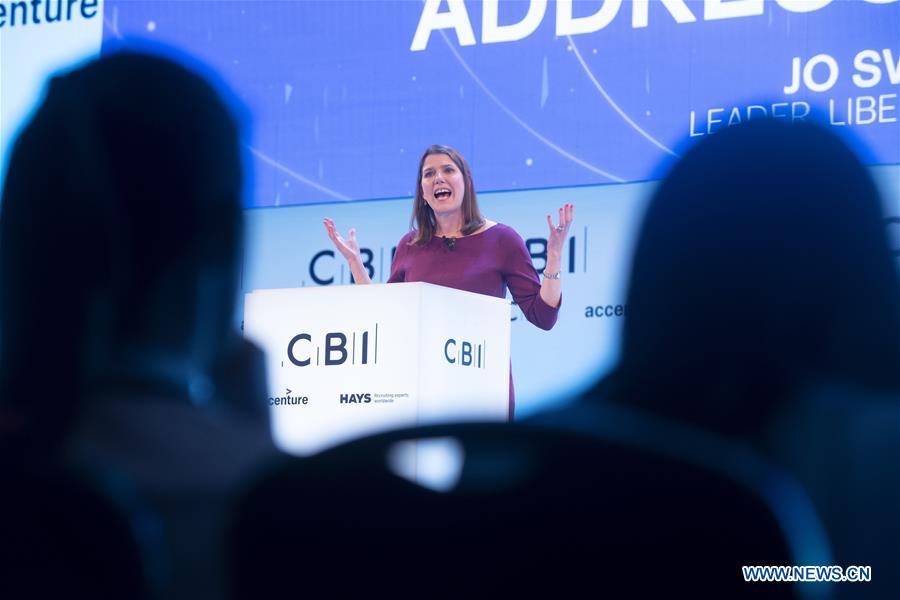 BRITAIN-LONDON-CBI ANNUAL CONFERENCE