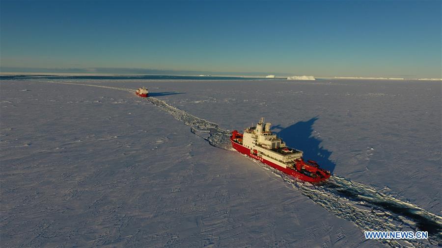 (EyesonSci) CHINA-XUELONG 2-ANTARCTIC-EXPEDITION-ICEBREAKING(CN)