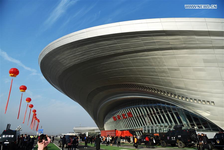 CHINA-SHANDONG-OLD REVOLUTIONARY BASE-HIGH-SPEED RAIL (CN)