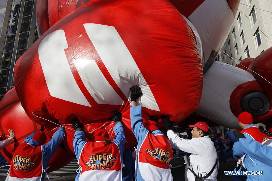 U.S.-NEW YORK-THANKSGIVING DAY PARADE