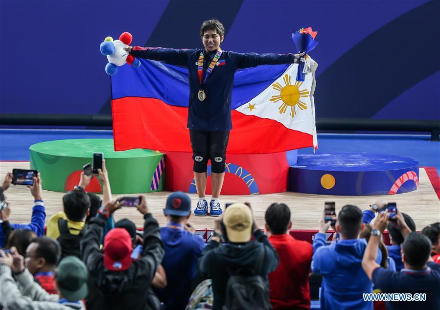 (SP)PHILIPPINES-QUEZON CITY-SEA GAMES-WEIGHTLIFTING