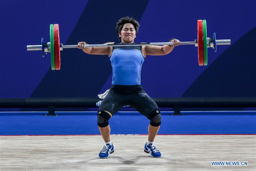 (SP)PHILIPPINES-QUEZON CITY-SEA GAMES-WEIGHTLIFTING