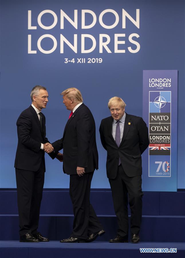 BRITAIN-LONDON-NATO SUMMIT-ARRIVALS