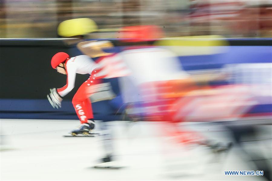 (SP)PHILIPPINES-MANDALUYONG CITY-SEA GAMES-SHORT TRACK