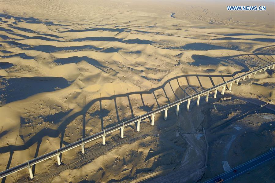 CHINA-GANSU-AKSAY-BRIDGE (CN)