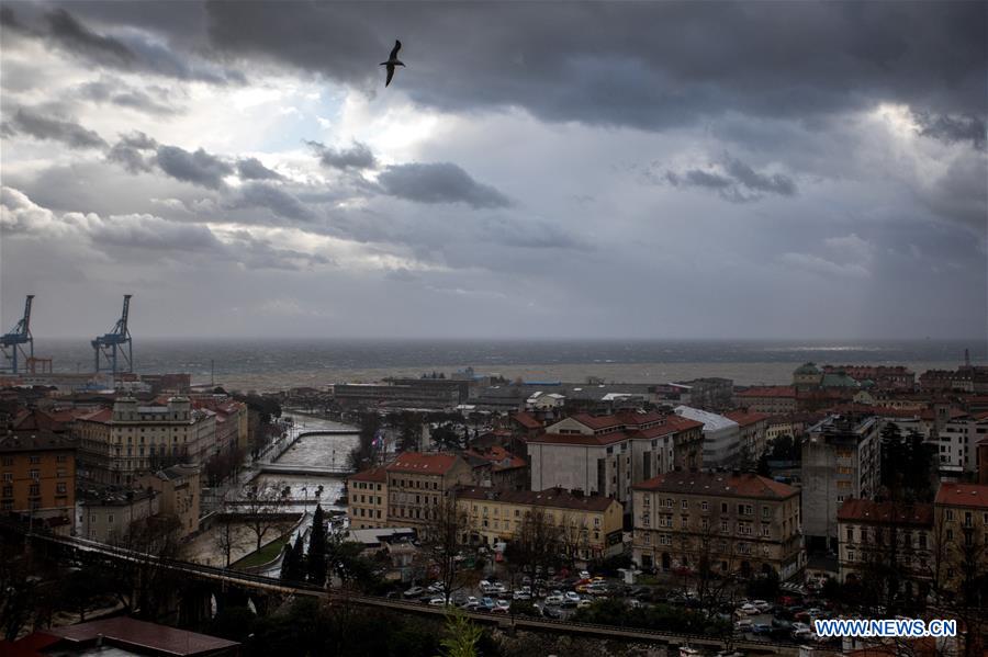 CROATIA-RIJEKA-STORM