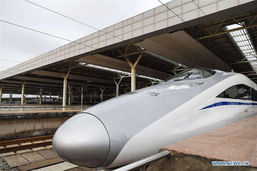 CHINA-JIANGXI-NANCHANG-HIGH-SPEED RAILWAY-OPEN (CN)