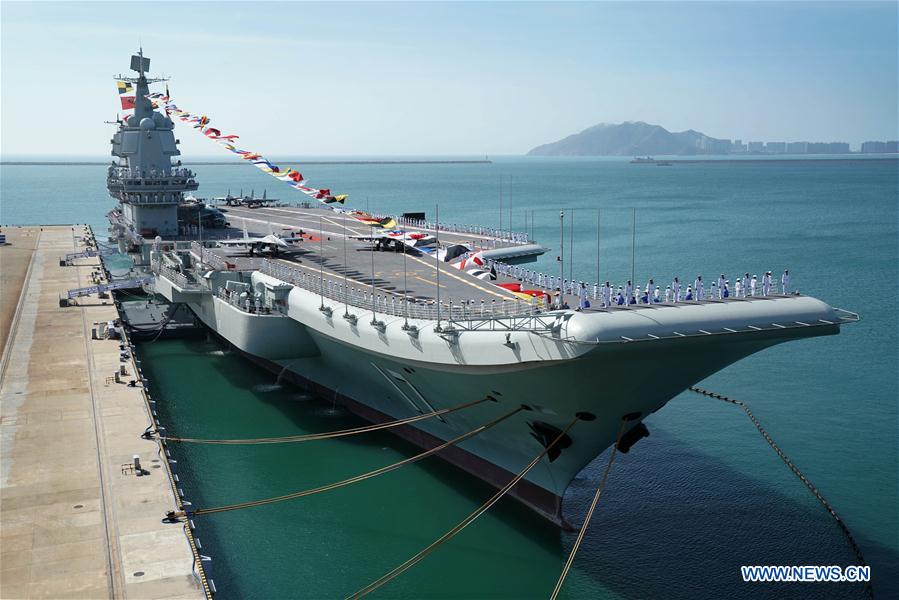 CHINA-HAINAN-SANYA-SHANDONG AIRCRAFT CARRIER (CN)