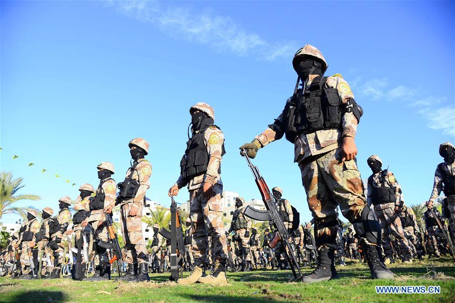 MIDEAST-GAZA-MILITARY PARADE-FATAH-FOUNDING ANNIVERSARY