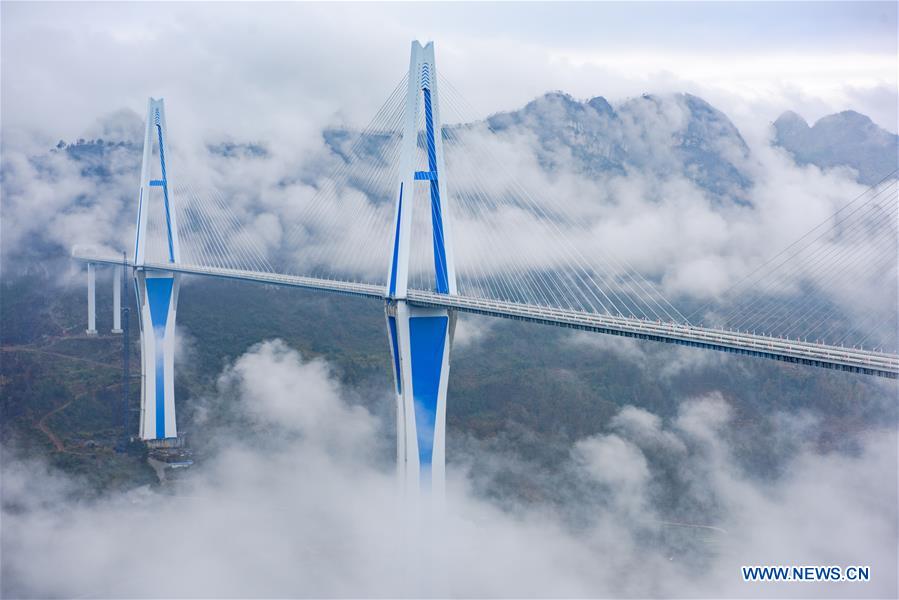 CHINA-GUIZHOU-PINGTANG-MEGA BRIDGE-OPENING TO TRAFFIC(CN)