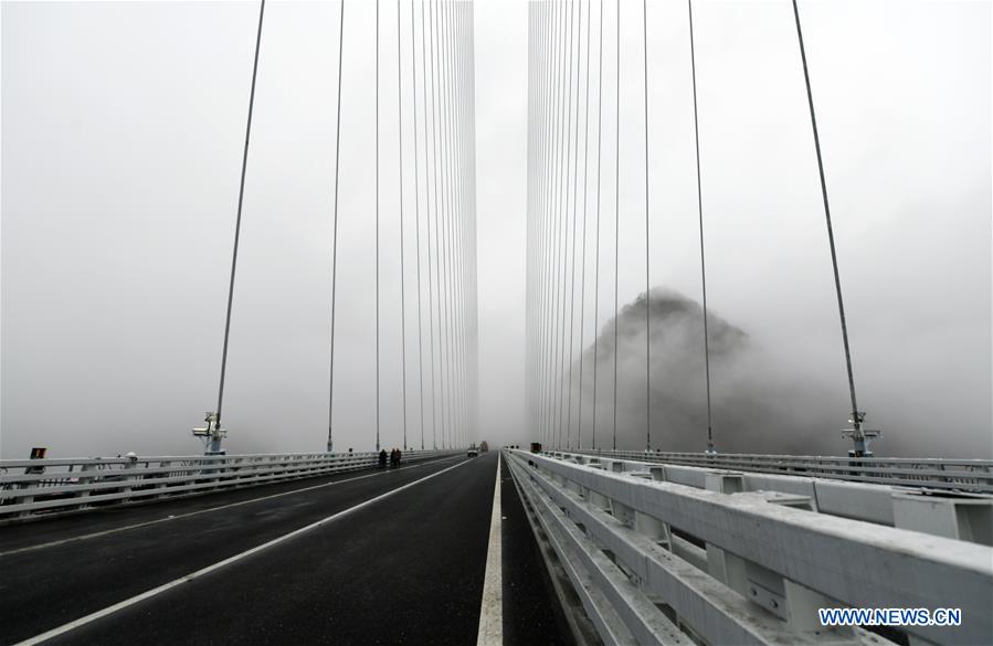 CHINA-GUIZHOU-PINGTANG-MEGA BRIDGE-OPENING TO TRAFFIC(CN)