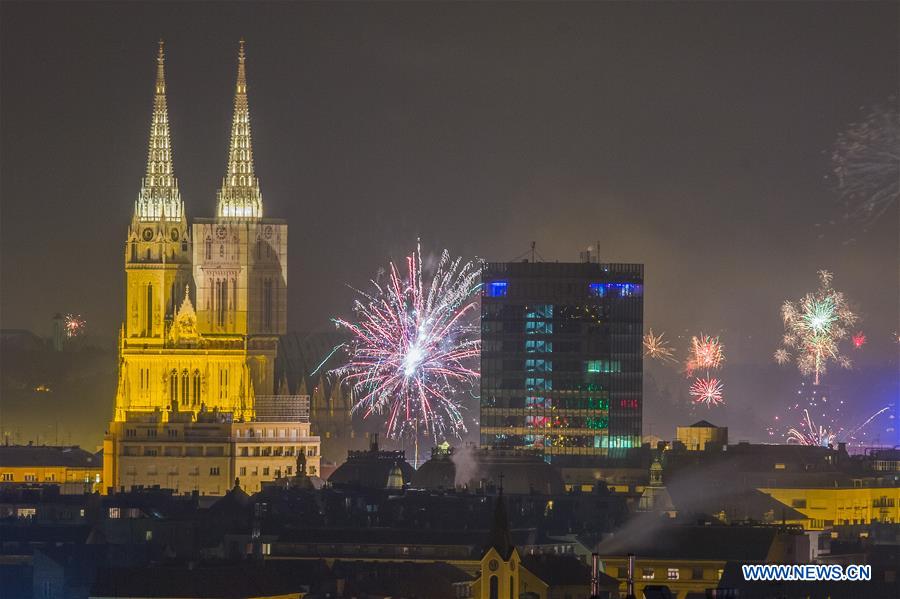 CROATIA-NEW YEAR-CELEBRATIONS