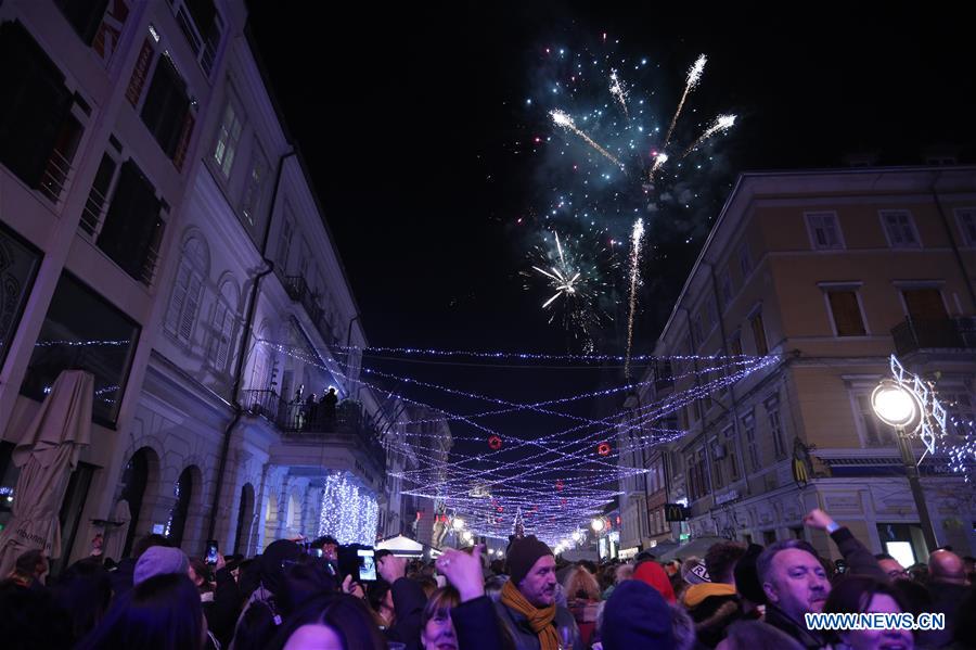 CROATIA-NEW YEAR-CELEBRATIONS