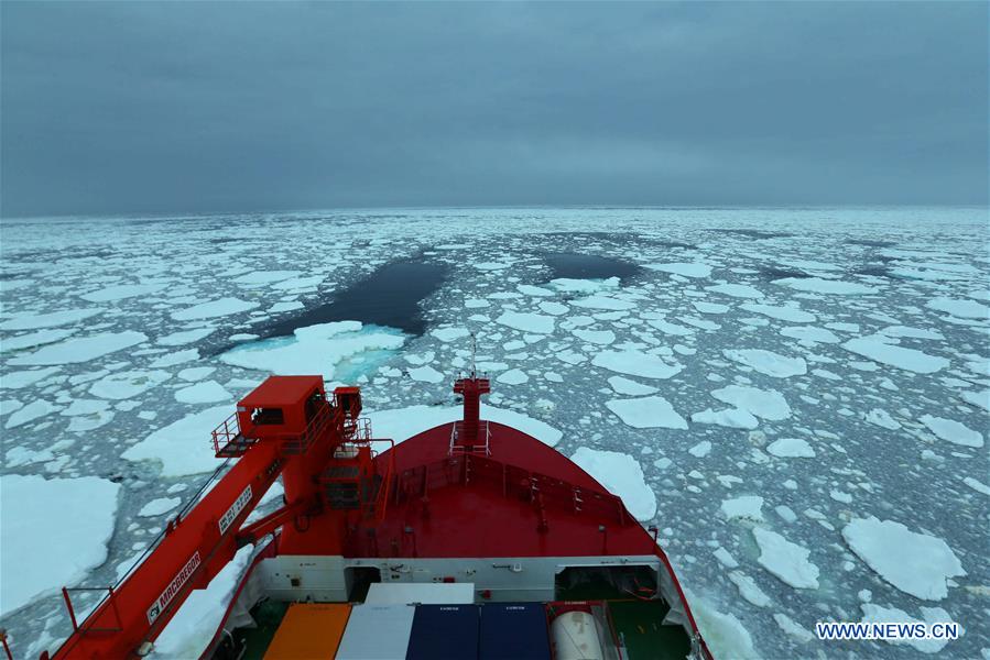 (EyesonSci)CHINA-XUELONG 2-ANTARCTIC EXPEDITION-METEOROLOGICAL OBSERVATION