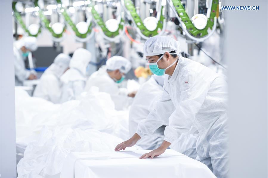 CHINA-SHENZHEN-NCP-PROTECTIVE SUITS-PRODUCTION (CN)