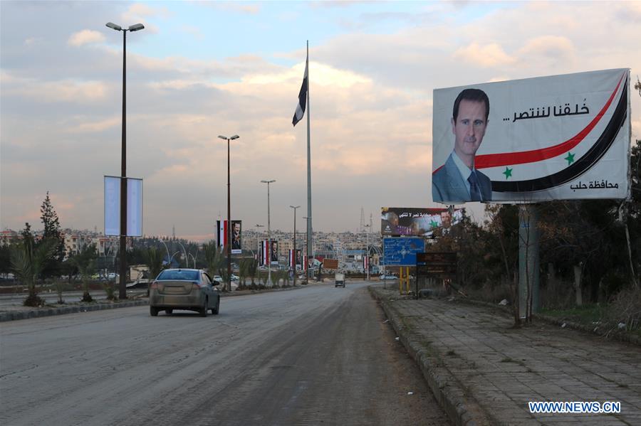 SYRIA-DAMASCUS-ALEPPO HIGHWAY-OPENING