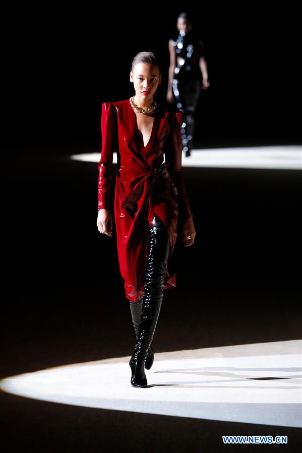 FRANCE-PARIS-FASHION WEEK-SAINT LAURENT