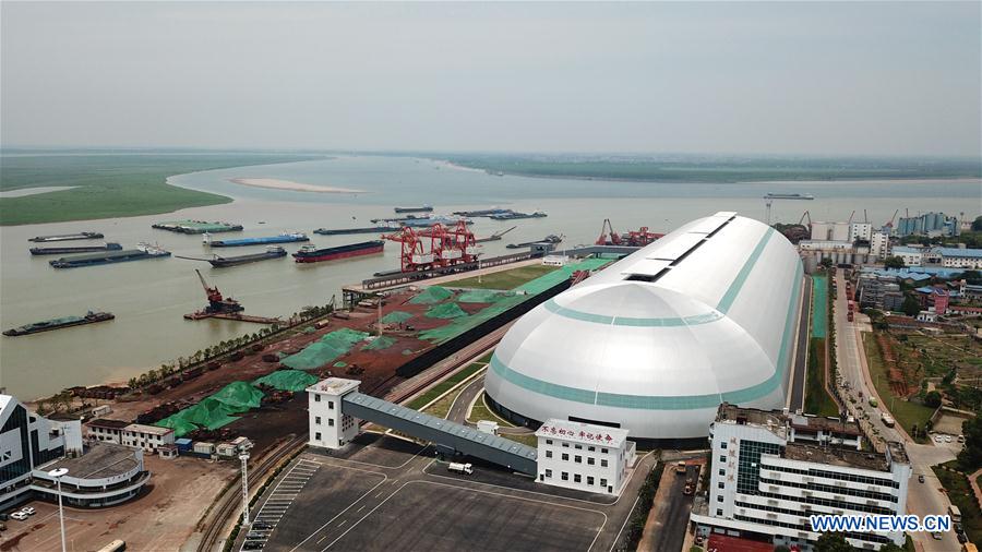 CHINA-HUNAN-YUEYANG-BULK CARGO WAREHOUSE-OPERATION (CN)