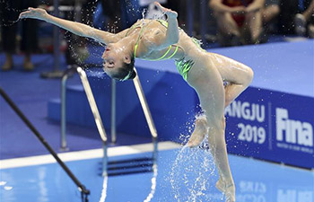 In pics: women's team technical final of artistic swimming at 2019 FINA World Championships