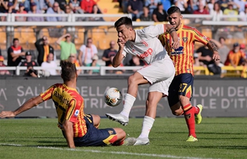 Serie A soccer match: Lecce vs. Juventus