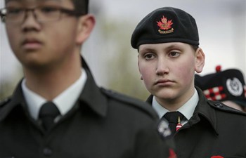 Vimy Ridge Day commemoration held in Vancouver, Canada