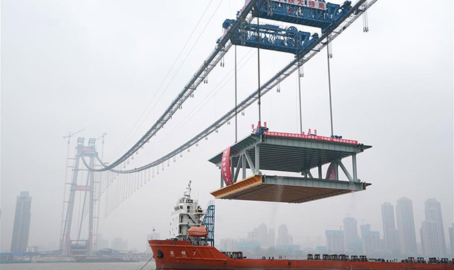 World's longest double-deck suspension bridge to be completed in 2019