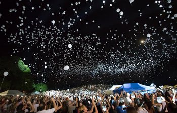 Night of Thousand Lights held to raise awareness of missing children in Budapest, Hungary