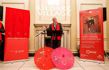 Chinese New Year celebrated in Dublin, Ireland