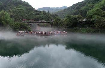 Scenery of Xiaodong River in China's Hunan